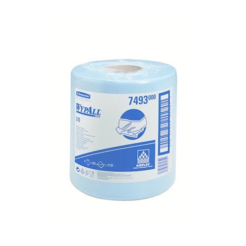 Wypall L10 Airflex poetsdoek 1-laags blauw 525 stuks